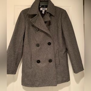 OLD NAVY WINTER JACKET DARK GREY WOMENS SIZE S